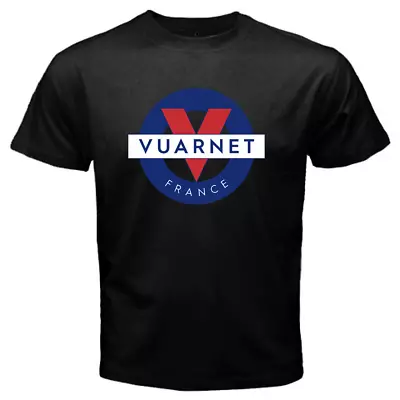 Vuarnet France Men's Black T-Shirt Size S To 5XL • $20.99