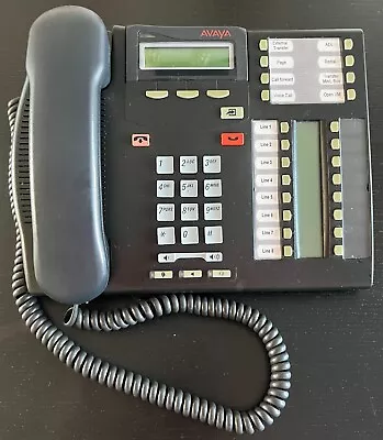 Avaya T7316E Digital Telephone - Charcoal - USED • $15