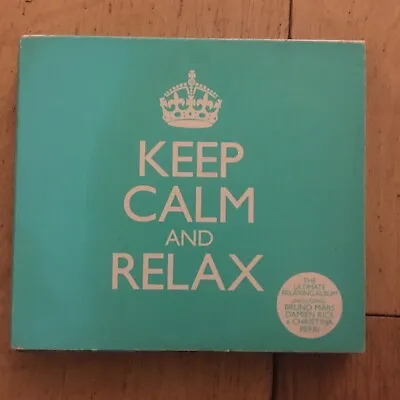 Keep Calm And Relax By Various Artists (3 CD Set 2012) • £0.99