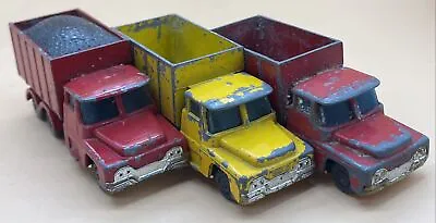 Warrior Husky Guy WARRIOR HUSKY Vintage TRUCK Bundle TANKER Coal Load Diecast X3 • £6.99