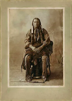£3.99 • Buy Native American Indian Comanche Medicine Man Portrait Photo Art Print Picture