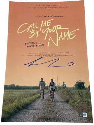 $329.07 • Buy Luca Guadagnino Signed 12x18 Photo Call Me By Your Name Autograph Beckett