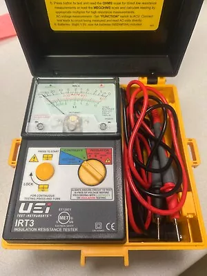 Uei Irt3 Insulation Resistance Tester • $100