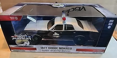 Greenlight CHASE 1977 Dodge Monaco Texas Highway Patrol 1:24 Hot Pursuit Green • $99