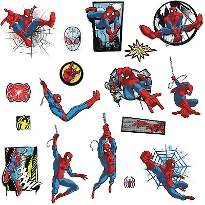 Marvel Superheroes Avengers Wall Decal Amazing Spider-man Peel And Stick Sticker • $11.99