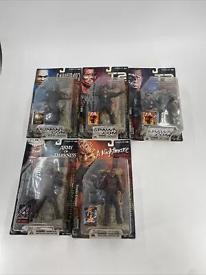 Movie Maniacs Series 4 Set Of 5 Figures New 2001  McFarlane WOW! • $185