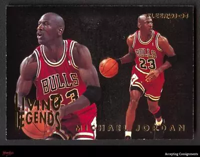 1993-94 Fleer Living Legends #4 Michael Jordan BULLS • $2.48