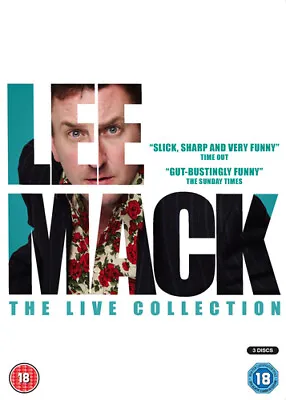 Lee Mack: The Live Collection DVD (2015) Lee Mack Cert 18 3 Discs Amazing Value • £6.25