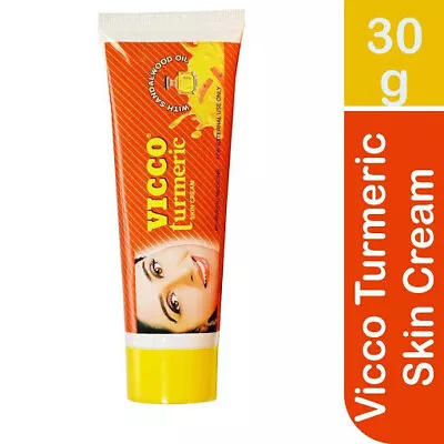 Vicco Turmeric Skin Cream Fairness | Scars | Acne | Pimples | Burns 30 Gram Pack • $7.49