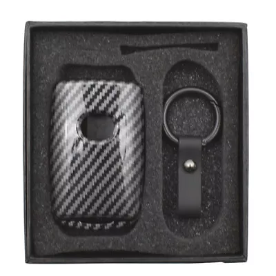 $14.99 • Buy For Mazda 3 Alexa CX4 CX5 CX8 3 Button Carbon Fiber Car Key Cover Shell Fob AU