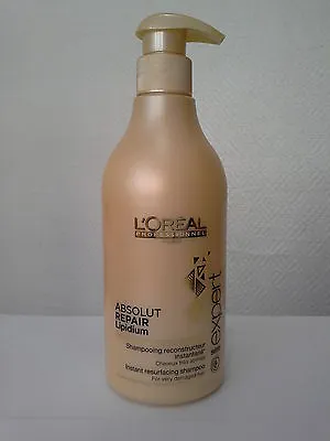 £36.98 • Buy L'OREAL ABSOLUT REPAIR Lipidium Instant Resurfacing Shampoo 500ml