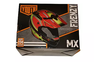 New Youth Frenzy MX Off-Road ATV Helmet • $39.99