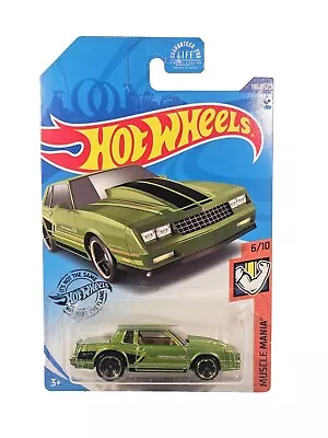 Hot Wheels '86 Monte Carlo SS Muscle Mania Green  • $7.50