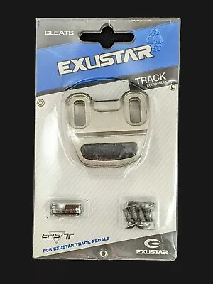 Exustar E-C101AL Cleat For Toe Clip Pedal Track Eroica L'Eroica Vintage 3 Bolt  • $34