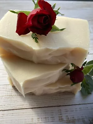 Old-Fashioned Rose-Tallow Soap/Rose -Historical Soap/Natural Soap Bar • £4.50