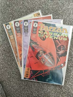 Tarzan:Carson Of Venus #1-#4 Complete Set Dark Horse Comics • £11.50