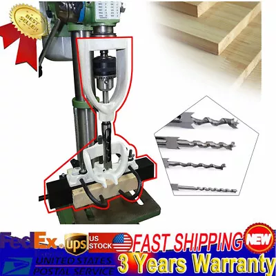 Steel Mortising Attachment For Drill Press Bench Drill Locator Set Accessories • $72.20