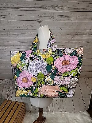 Vera Bradley Bloom Boom City Shopper Tote Flower Bag Purse • $24.99