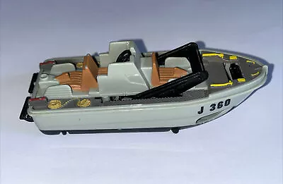 Vintage Matchbox J 360 Military Boat Mattel 1998 Torpedo And Guns Missing • £4.99