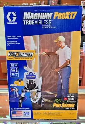 NEW Graco Magnum ProX17 Stand Airless 3000 PSI Paint Sprayer 17G177 SEALED • $488.88