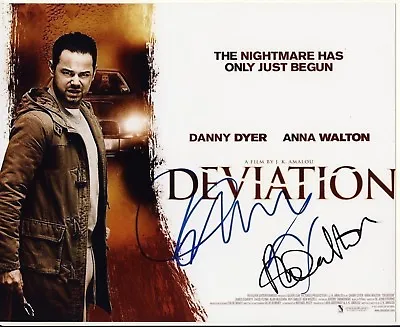 Danny Dyer Anna Walton Autograph DEVIATION Signed 8x10 Photo AFTAL [3318] • £39.99