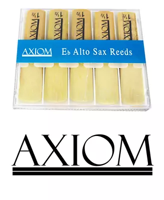 Axiom Alto Sax Reed 1.5 - Box Of Ten Quality Saxophone Reeds • $16.95