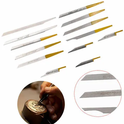 Engraving Cutting Bits For DIY Jewelry Metal Carving Engraving Drilling 13Pcs • $49