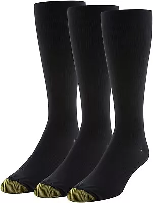 GOLDTOE Men's Mild Compression Over The Calf Socks Multipairs • $41.54