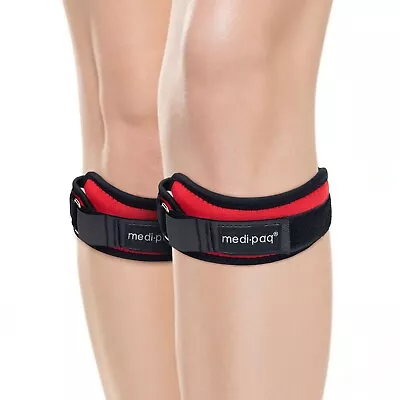 Knee Strap Support X2 Gym Stabilizer Arthritis Patella Tendon Magnetic Brace UK • £9.95