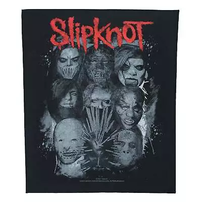 Slipknot We Are Not Your Kind Back Patch Masks Metal Band XL DTG Printed Sew On • $24.99