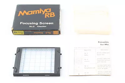 [Top MINT] Mamiya RB67 Screen Type A4 Grid Focusing Screen For RB67 PRO S SD • $99.99