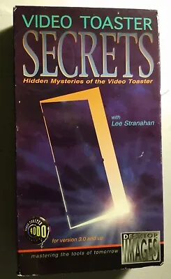 Video Toaster 4000 Video Toaster Secrets VHS 1994 Rare Used. • $30