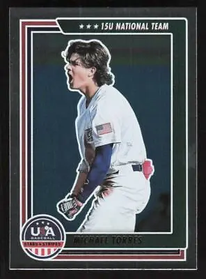 2022 Panini USA Baseball Stars & Stripes Longevity #86 Michael Torres • $2.50