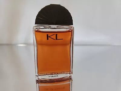 Vtg KL Parfums Karl Lagerfeld Paris Eau De Toilette 10ml Mini Perfume Splash NOS • $45