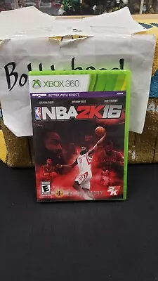 Cib Nba 2k16 Basketball 2016 Microsoft Xbox 360 Video Game Complete In Box • $8.99