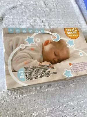 Bisoo 2 In 1 Waterproof Baby Bed Linen Set Of 2 Sheets 24x38x5 Jersey OEKO-TEK • $23