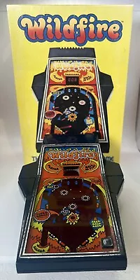 Vintage 1979 Parker Brothers Wildfire Pinball Machine Handheld Video Game Works • $5