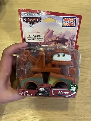 Disney World Of Cars Movie Mater Supercharged (2007) Mega Bloks Toy Car 7774 • £65