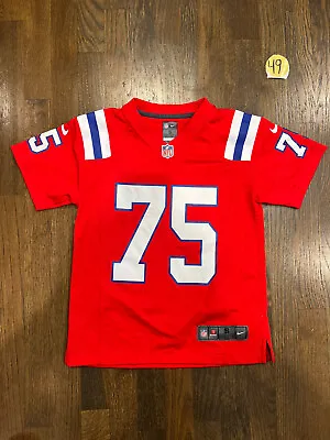 Nike On-Field Vince Wilfork 75 New England Patriots Jersey Youth Small ￼ • $39.64