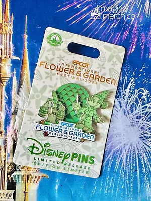 2024 Disney Parks EPCOT Flower & Garden Sorcerer Mickey Fantasia Topiary Pin • $24.95