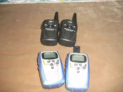 Lot Of 2 Sets Of Walkie Talkies Midland Xtra Talk & Adiovox Fm Transceivers • $13