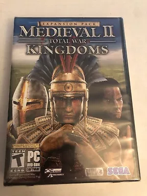 Medieval II 2 Total War KINGDOMS EXPANSION PC Game (New/Sealed) • $10.99