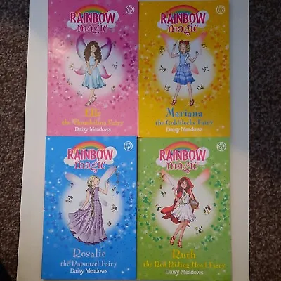 Rainbow Magic Storybook Fairies Set Of 4 Daisy Meadows  • £9.99