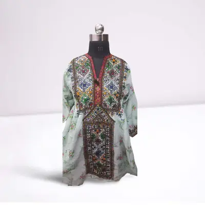 Baluchi Clothing Vintage Afghani Pakistan Balochi Dress / Banjara Lambani Dress • $59.99