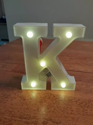 Marquee Letters Lights Sign K 6  NWT • $14