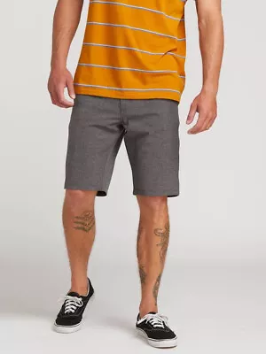 New With Tags NWT Mens Sz 38 Volcom Frickin SNT Static II Board Shorts Charcoal • $29