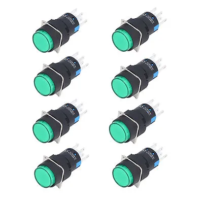 £44.35 • Buy Push Button Switch 25Pcs 24V High Low Temperature Resistant Safe Self Locking