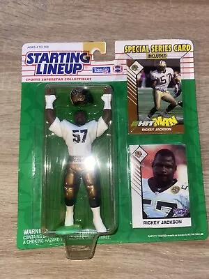 Starting Lineup 1993 NFL Football Rickey Jackson Saints SLU Action Figure • $25