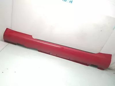 2005 2006 Mercedes-benz R171 Slk350 Front Left Side Skirt Panel - 590 Mars Red • $184.62