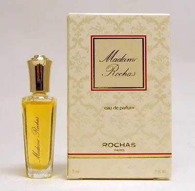 Madame Rochas Eau De Parfum 3 Ml. 0.10 Fl.oz. Mini Perfume New In Box • £13.02